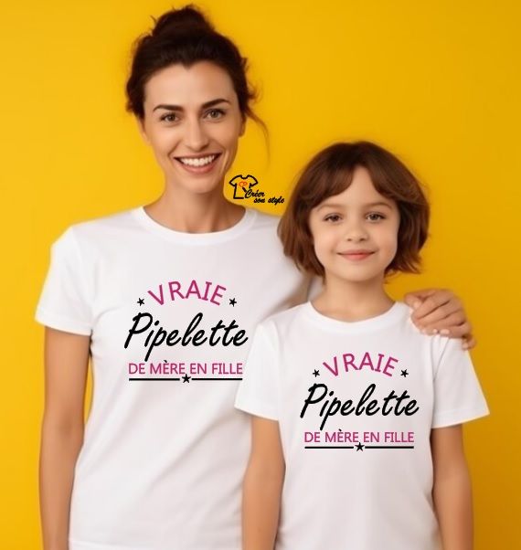 Body Bébé Tonton Ben 'Apprentie Pipelette' – Blanc, Coton, Fait Main En France, Neuf Avec étiquettes