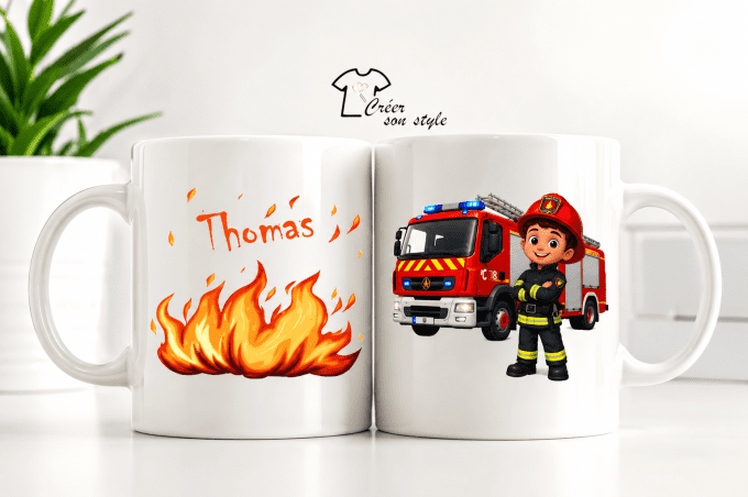 Mug "pompier-garçon"
