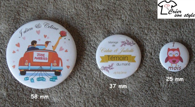 Badge "j'ai tout mon temps je suis en retraite"
