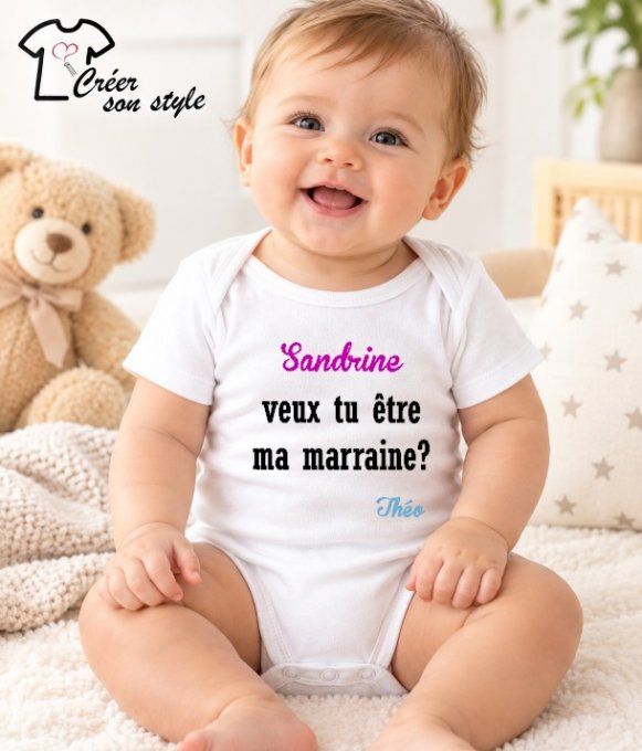 Body "... veux tu être ma marraine?"