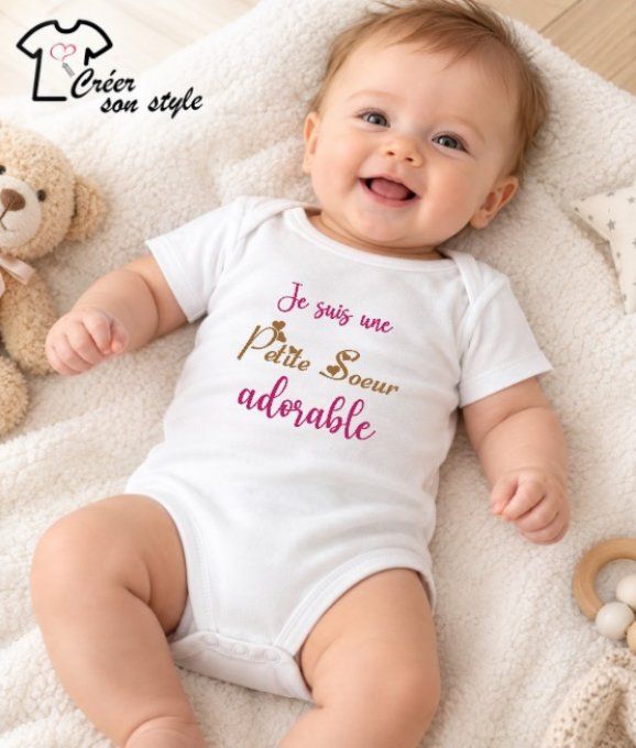Body "je suis une petite soeur adorable"