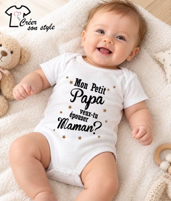 Body "Mon petit papa veux tu épouser maman?"