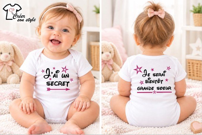 Body "J'ai un secret, je serai bientôt grande soeur"