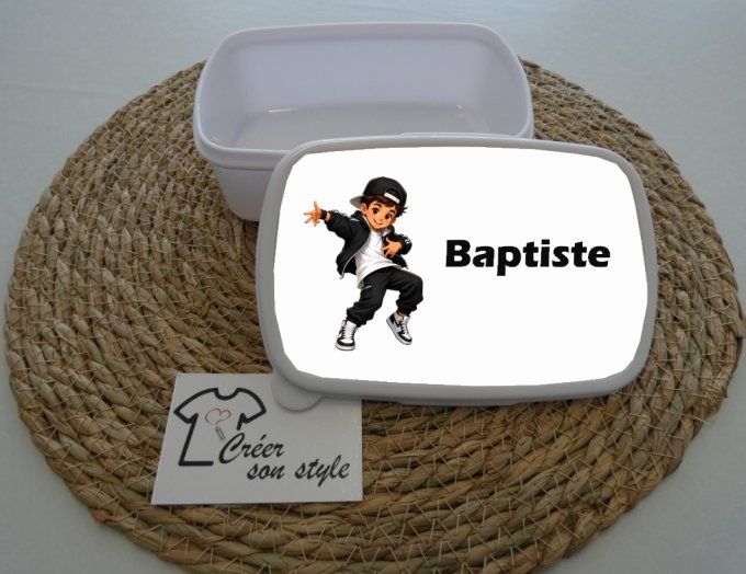 Boite à goûter "danseur"