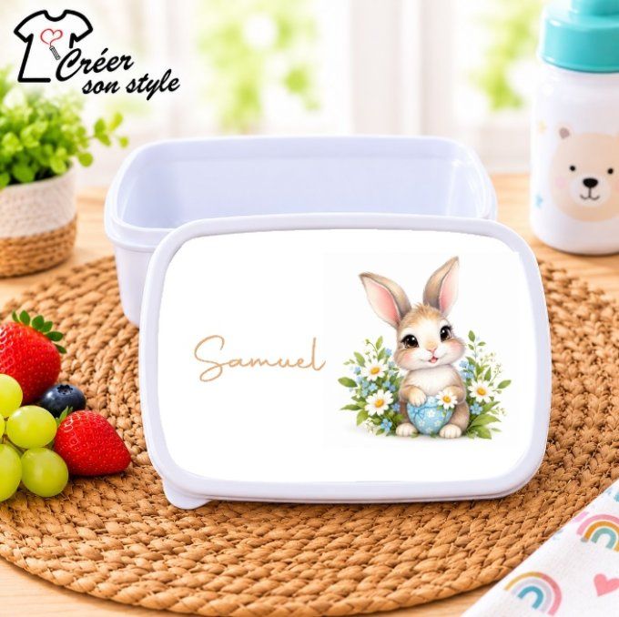 Boite à goûter "lapin"