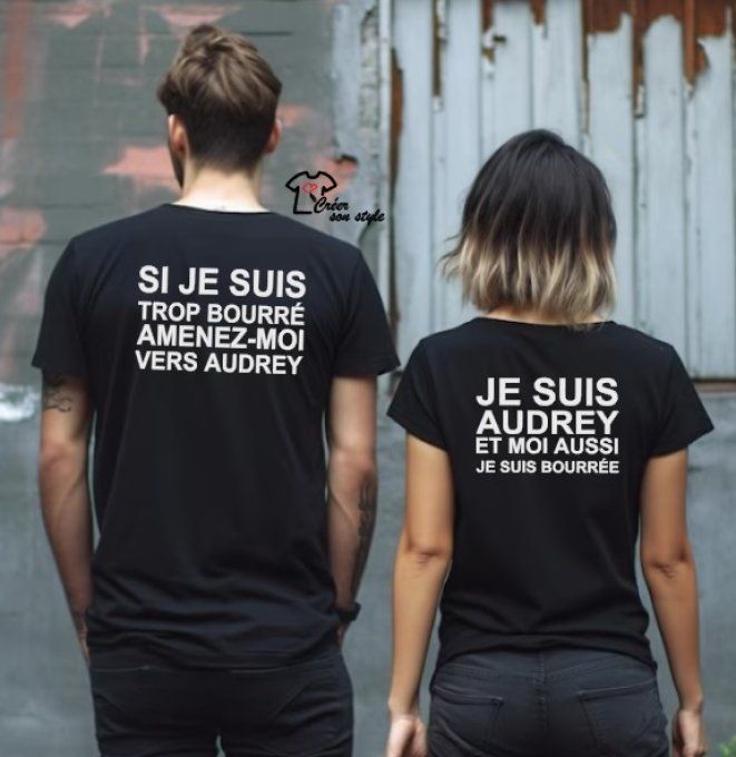 Duo "Si je suis trop bourré amenez moi vers...moi aussi je suis bourrée"