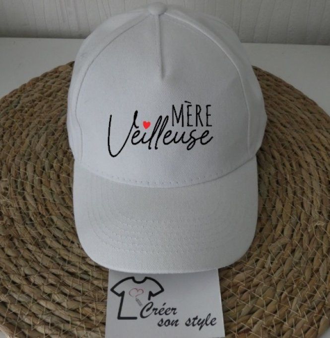 Casquette adulte "mère veilleuse"
