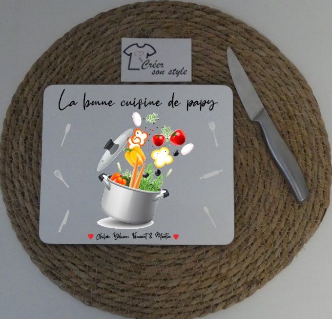 Dessous de plat "la bonne cuisine de papy"