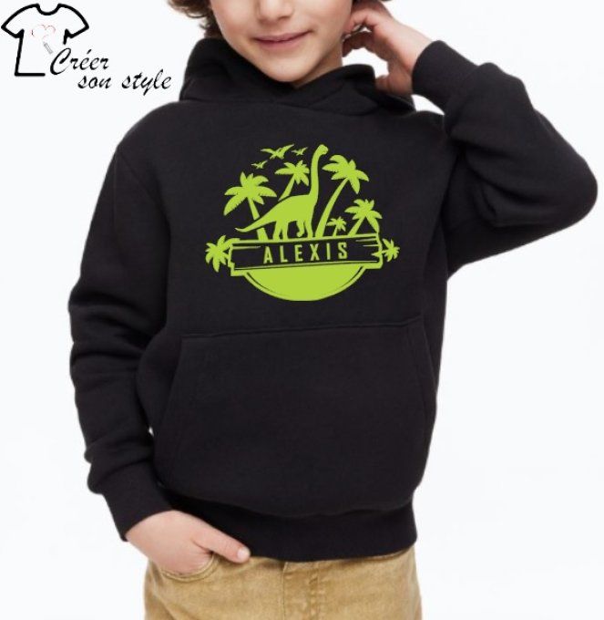 Sweat-shirt enfant "dinosaure"