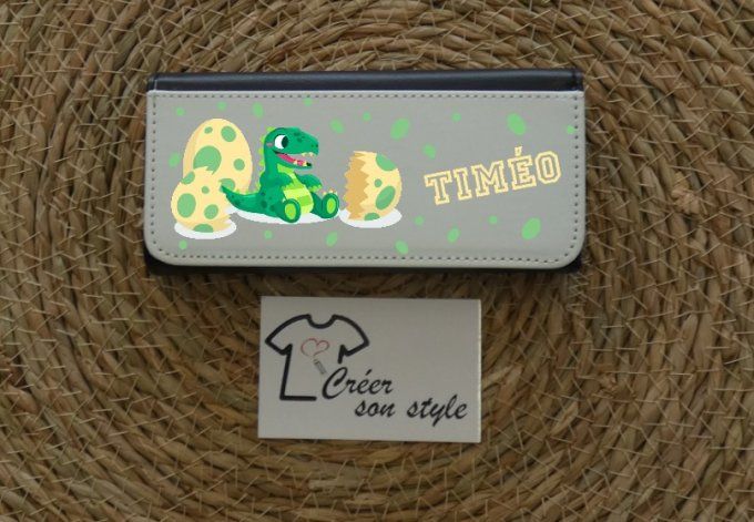 Etui lunette "bébé dinosaure"