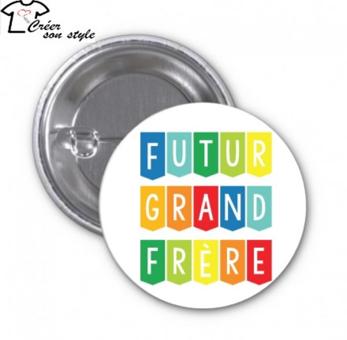 Badge "futur grand frère"