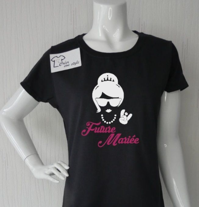 tee shirt femme "Enterrement de vie de jeune fille"