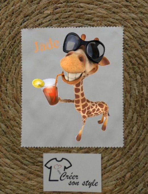 essuie lunette "girafe"