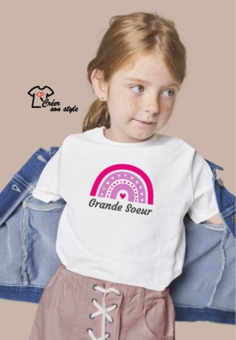 tee shirt "grande soeur"