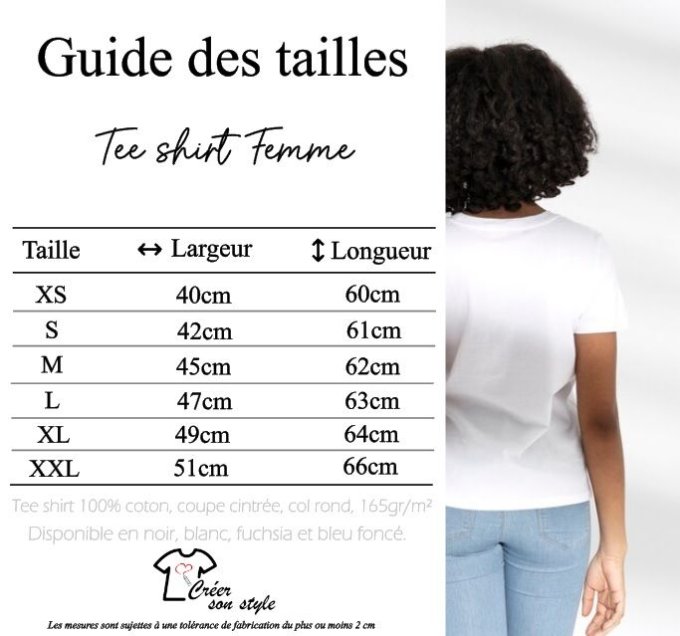 tee shirt femme "je suis assistante maternelle et toi c'est quoi ton super pouvoir?"