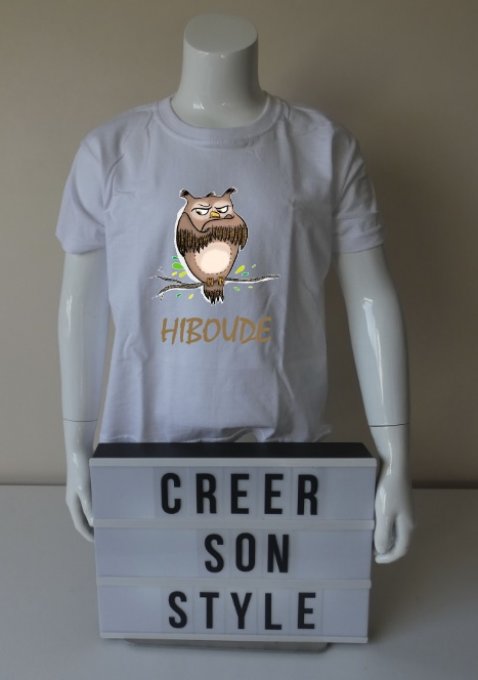 Tee shirt enfant "hiboude"