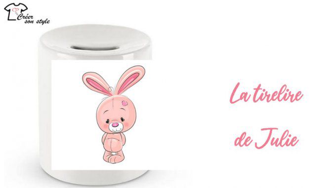 Tirelire "lapin"