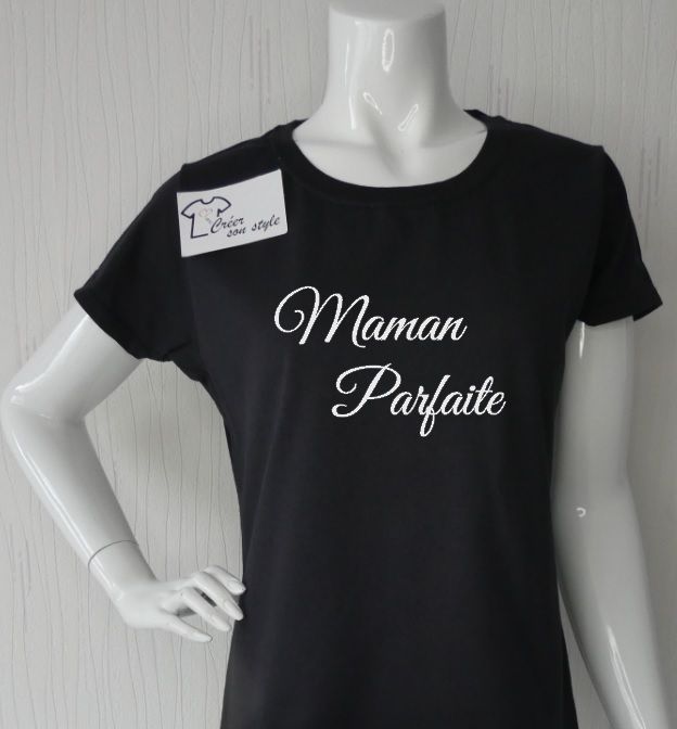 tee shirt femme "Maman parfaite"
