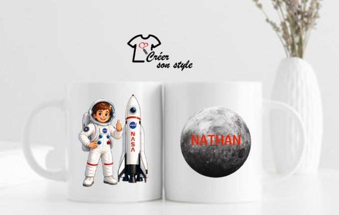 Mug "astronaute - garçon"