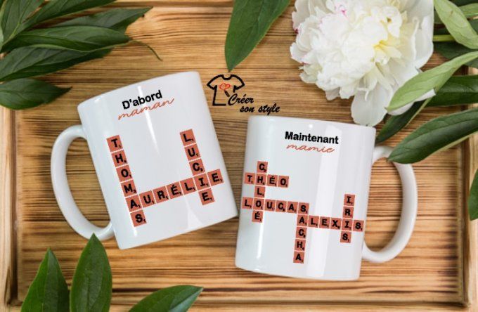 Mug "d'abord maman maintenant mamie"