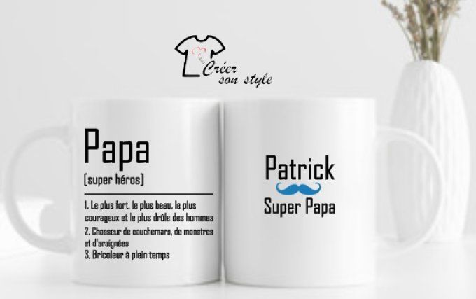 Mug "définition papa"