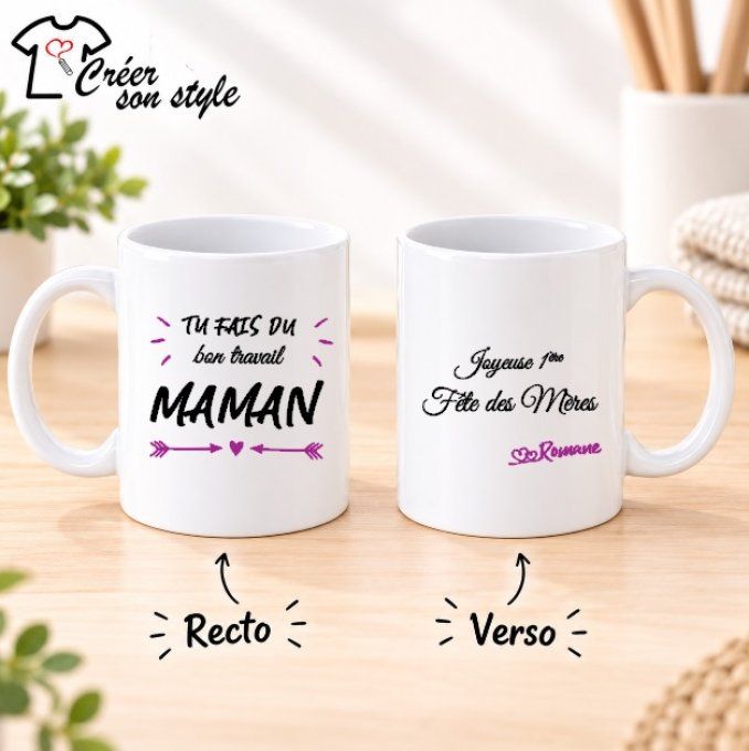 Mug "joyeuse 1ère fête des mères"
