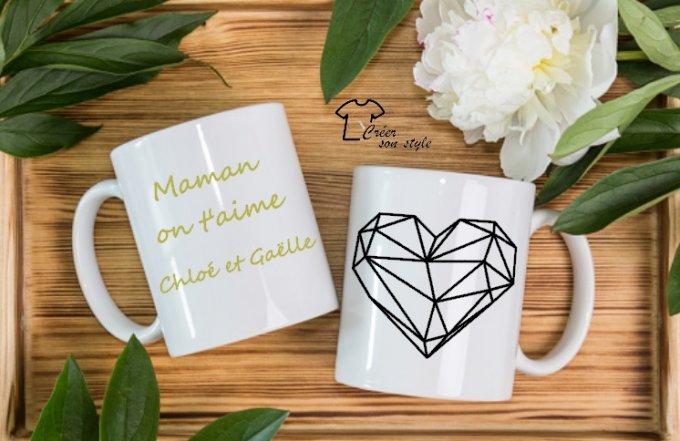 Mug "maman on t'aime"