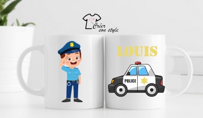 Mug "policier"