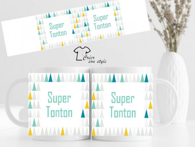 mug "Super Tonton"