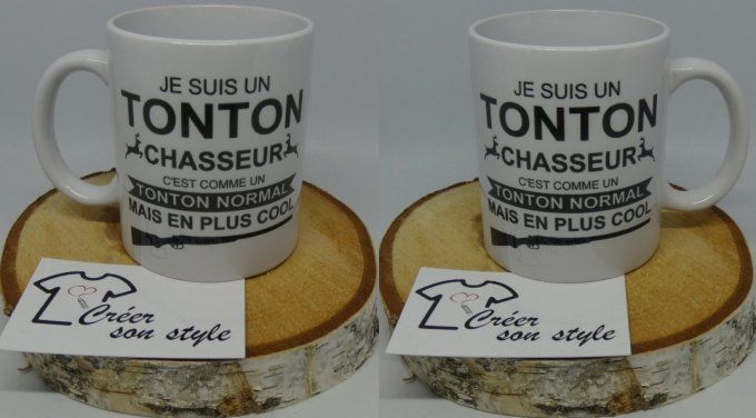 Mug "je suis un tonton chasseur"