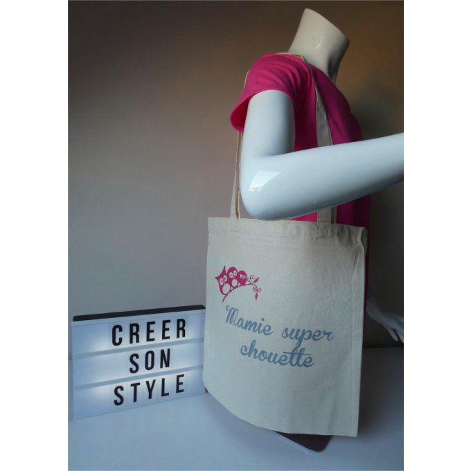 sac "Mamie super chouette"