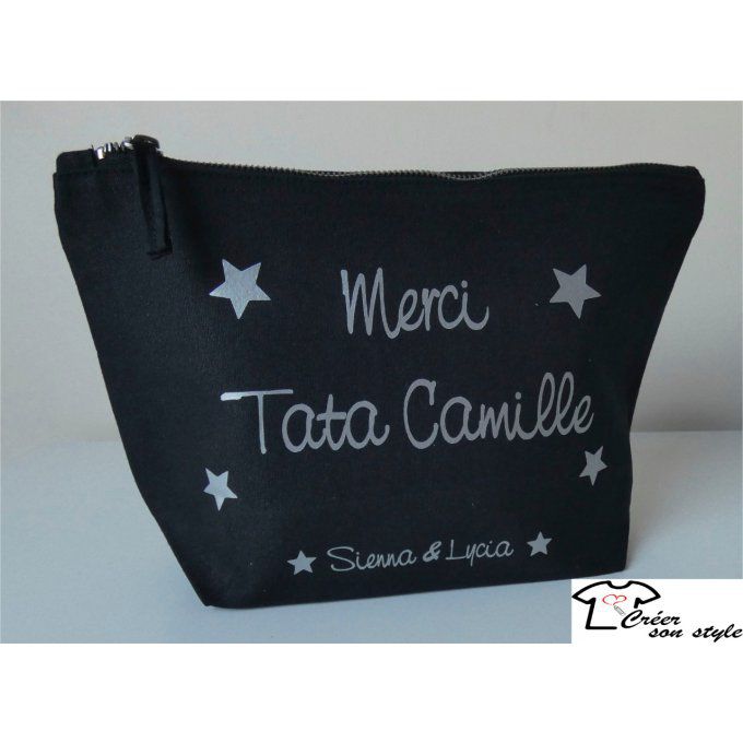 pochette "Merci tata" (étoiles)