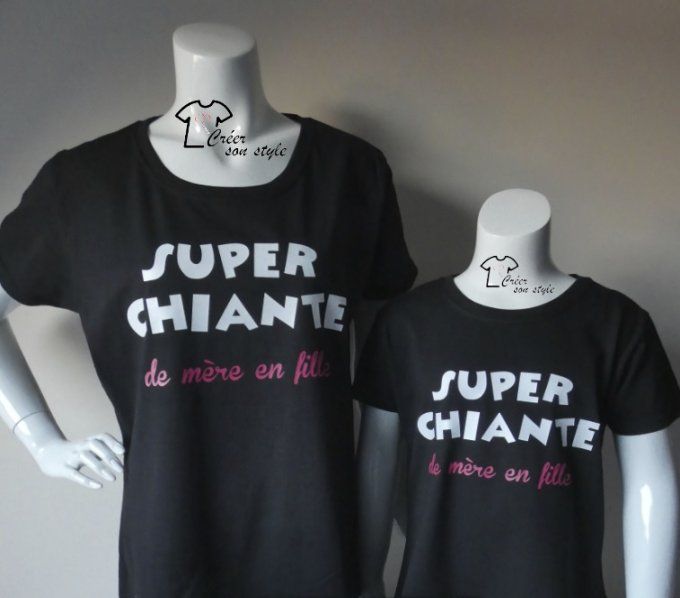 Duo mère/fille "super chiante de mère en fille"