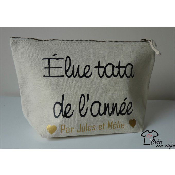 pochette "élue tata de l'année"