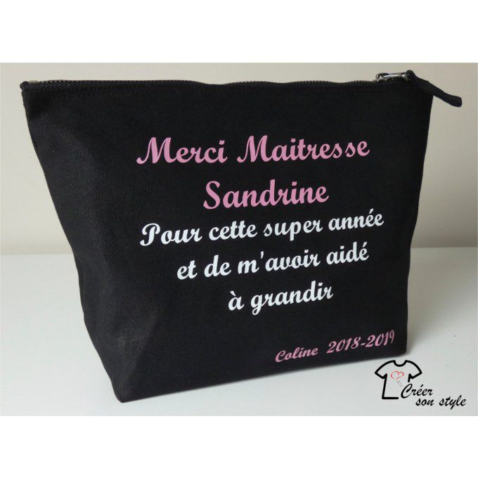 pochette "Merci maîtresse pour cette super année"  