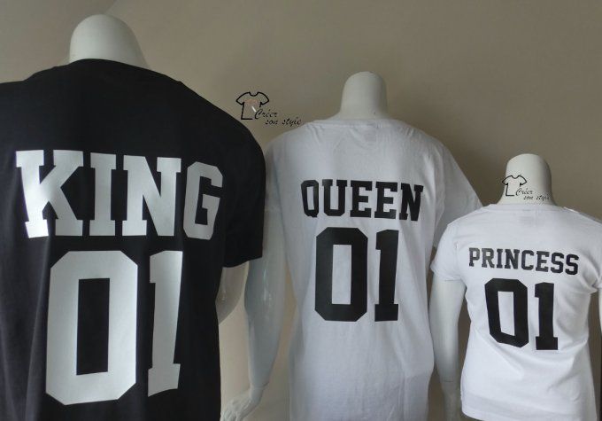 Trio "king,queen,princess"