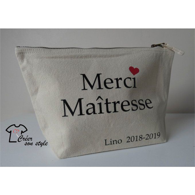 pochette "Merci maîtresse"  