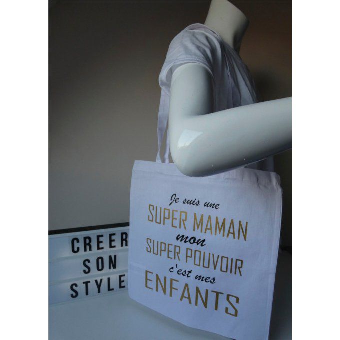 sac "Super maman"