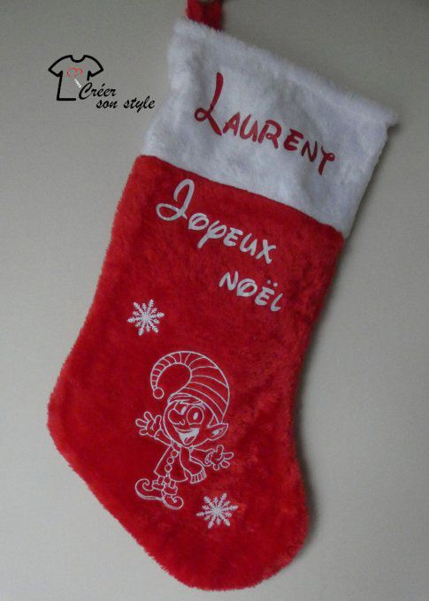 Botte velours "lutin" 