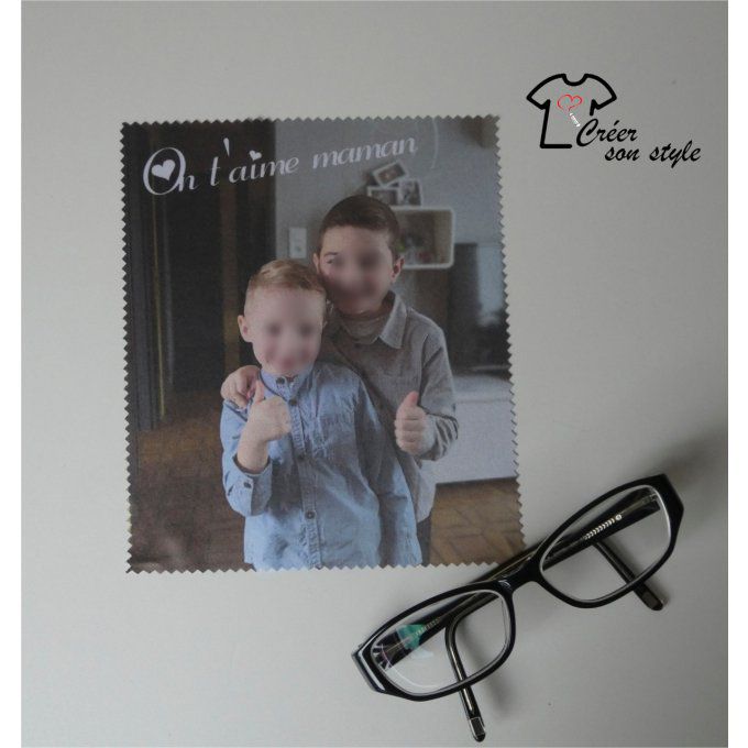 essuie lunette "On t'aime maman"