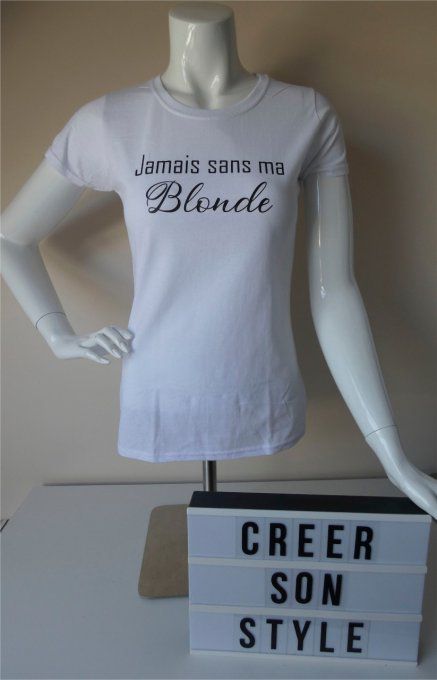 Duo "jamais sans ma blonde-jamais sans ma brune"