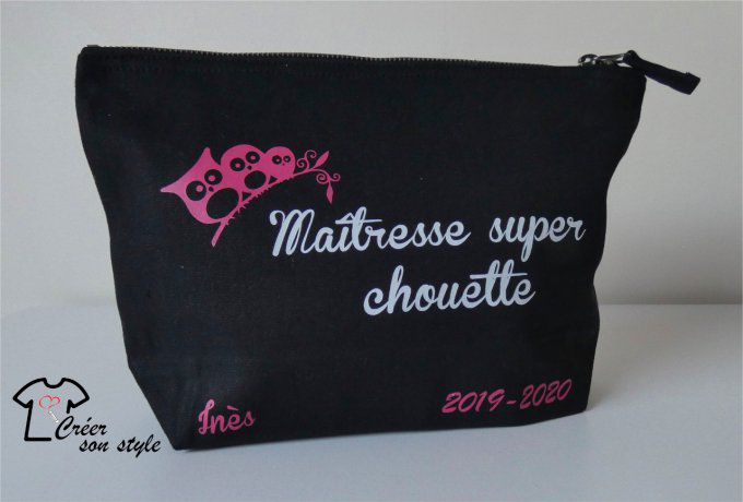 pochette "Maîtresse super chouette"