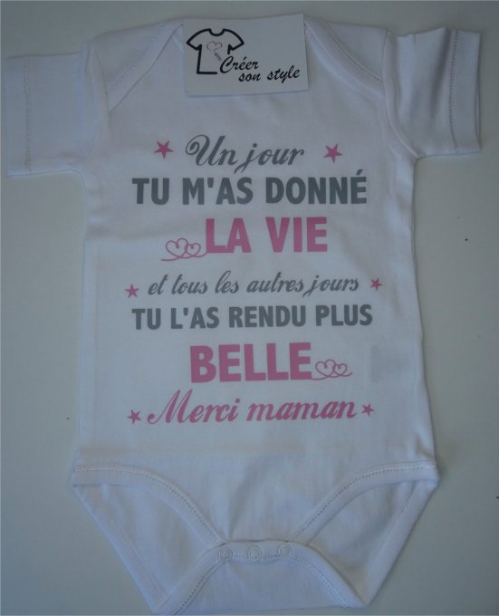 Body "merci maman"