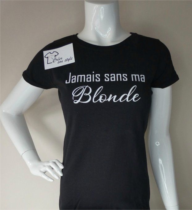 Duo "jamais sans ma blonde-jamais sans ma brune"