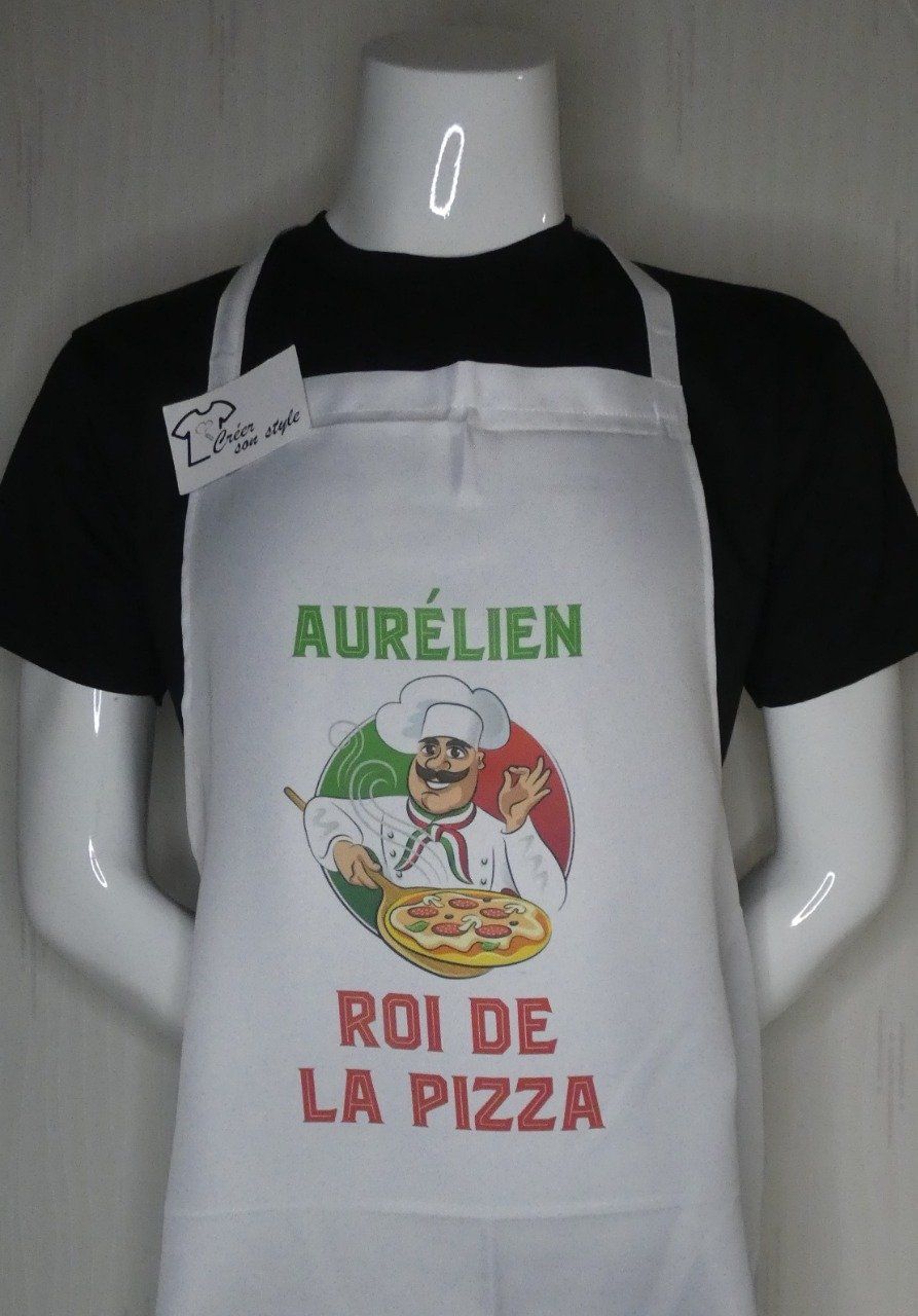 Tablier Roi de la pizza