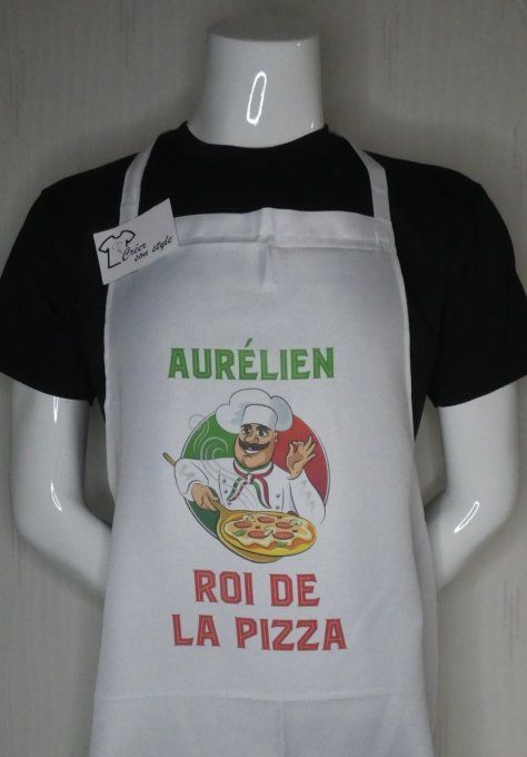 Tablier "Roi de la pizza"