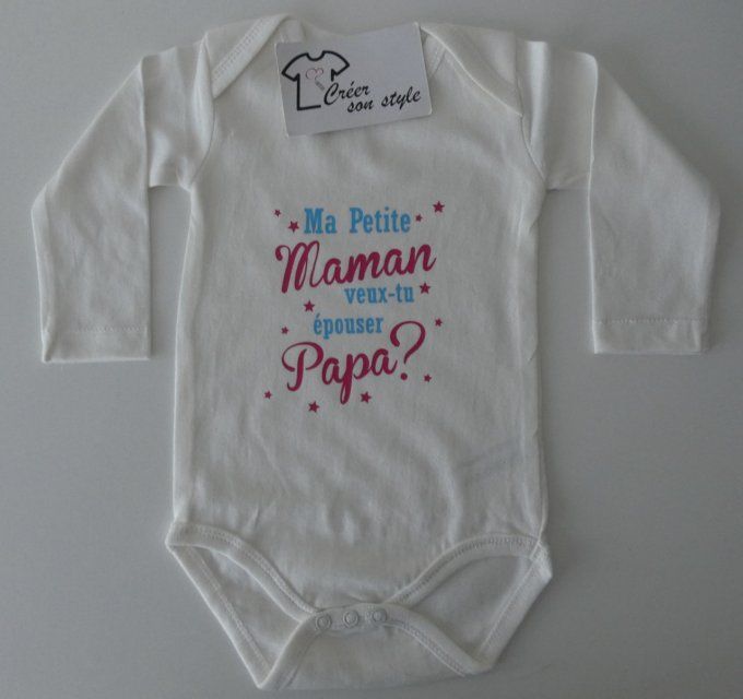 Body "Ma petite maman veux tu épouser papa?"