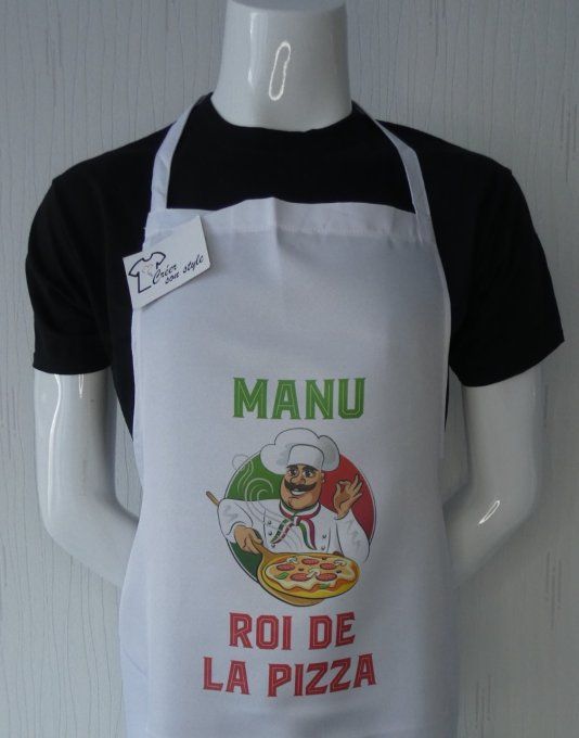 Tablier "Roi de la pizza"