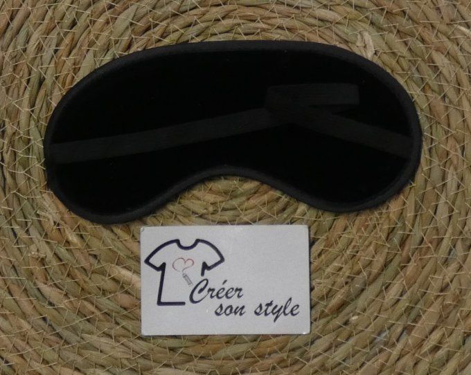 Masque de nuit "l'excès de sommeil fatigue"