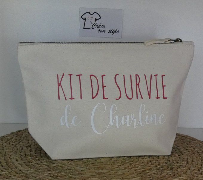 pochette "Kit de survie de la ..."